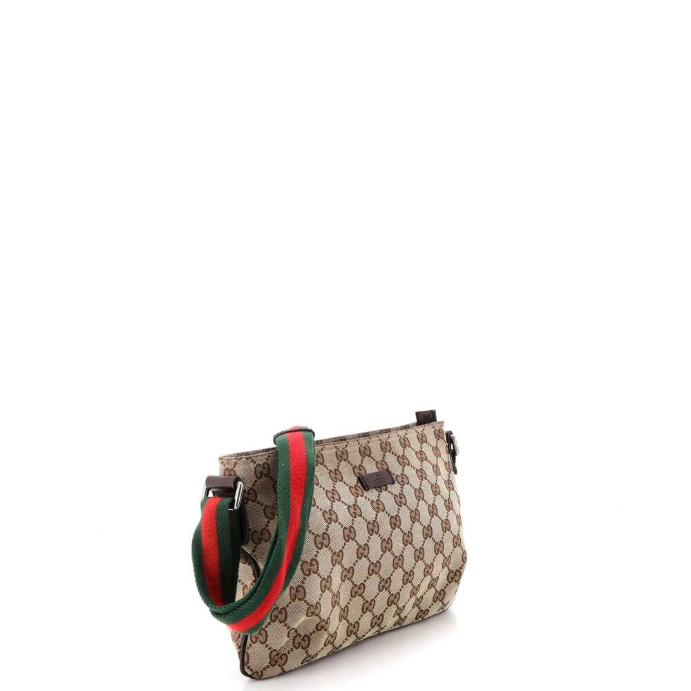 Gucci Web Strap Messenger Bag Gg Canvas #250945G81B - Picture 2 of 7